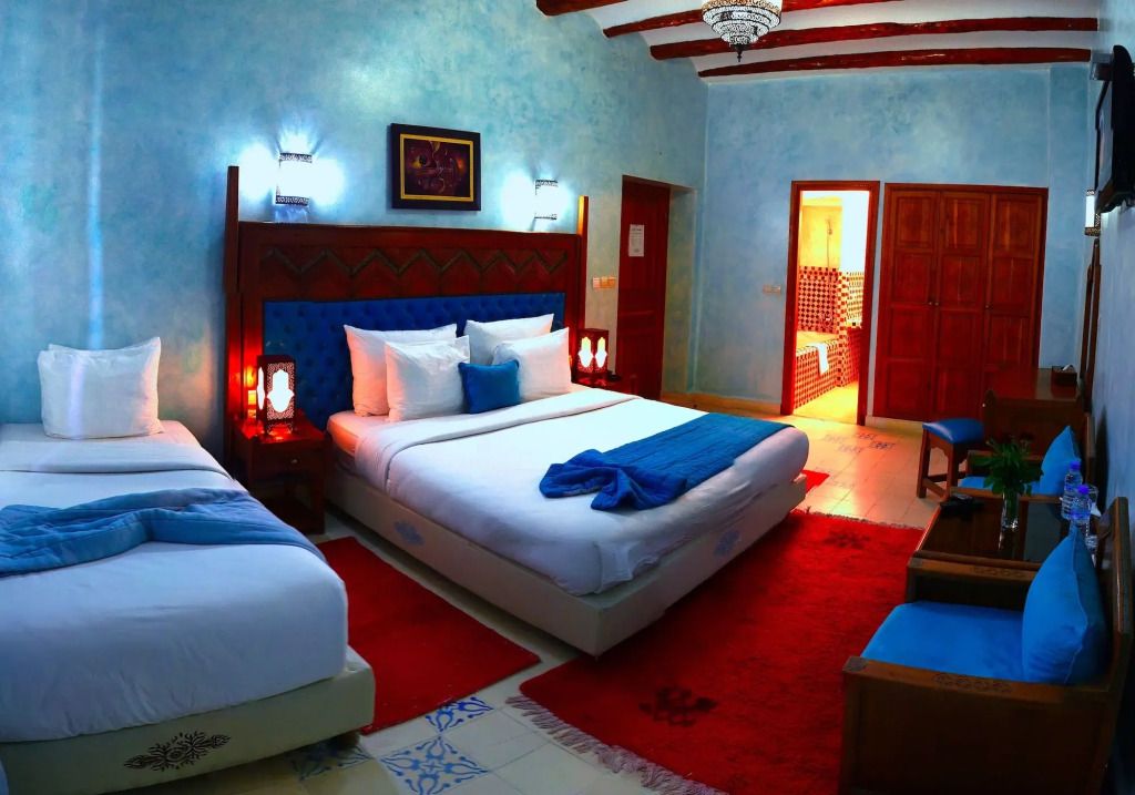 فندق باليه ديه رمبار - الصويرة - غرفة نوم