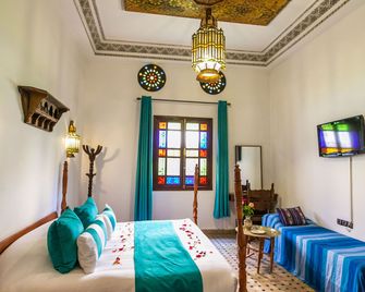 Riad Jardin Chrifa - פז - חדר שינה