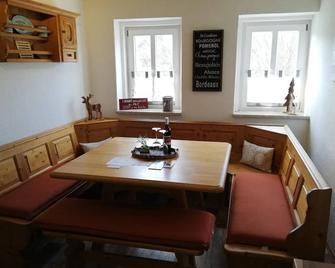 Ferienhaus Kaufmanns Cafe - Oberwiesenthal - Phòng ăn