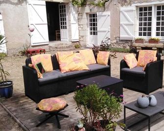 Le Moulin Bertrand - Benais - Patio