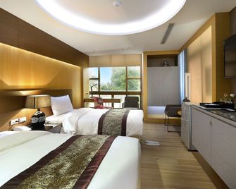 جينسا ليك سايد فيو هوتل - Jinhu Township - غرفة نوم
