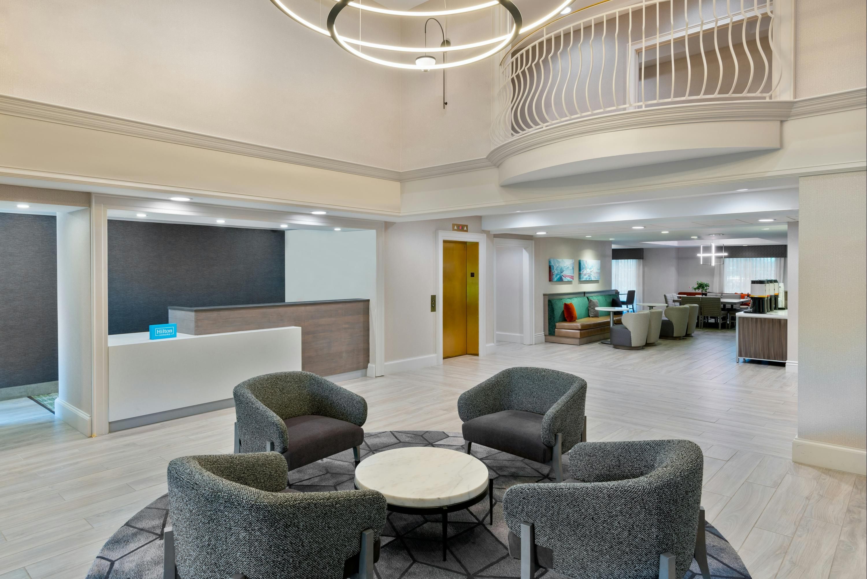 Hampton Inn Boston Bedford Burlington - Billerica - Lobby