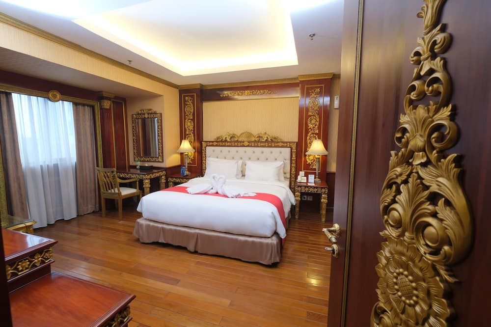 جراند أورتشيد هوتل سولو - سوراكارتا - غرفة نوم