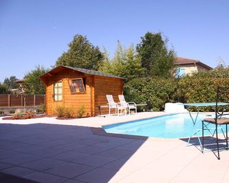 Bedroom with SD on the ground floor of a villa - Saint-Jean - Piscina