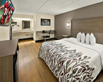 Red Roof Inn Chapel Hill - UNC - Durham - Bedroom