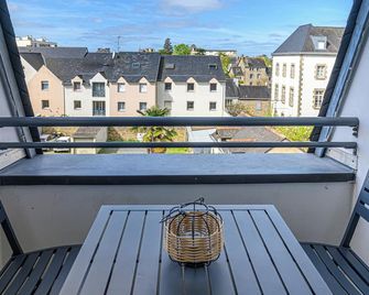 Appart Hôtel Le Liberté Vannes Centre-Ville - ואן - מרפסת