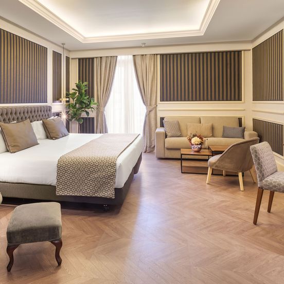 Bedroom view of Catalonia Las Cortes