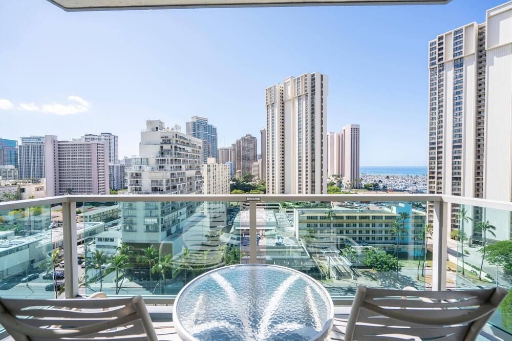 Hotel Type Best Price Ocean and Park View! Ala Moana (AH11) - הונולולו - מרפסת
