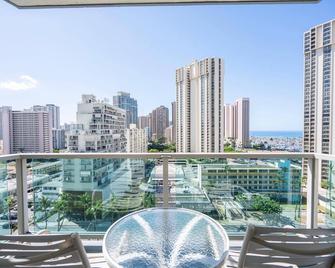 Hotel Type Best Price Ocean and Park View! Ala Moana (AH11) - Honolulu - Balcón