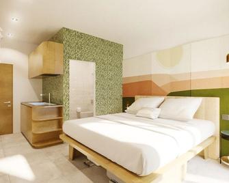 Apartamentos Marsol: Apartment with A / C and wifi on the beach in Santa Eulalia - Santa Eulària des Riu - Bedroom