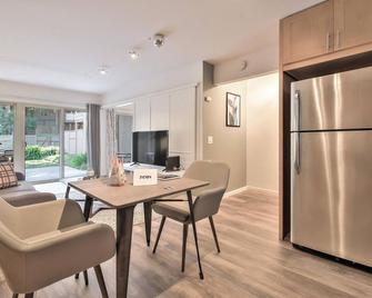Modern Palo Alto 1BR w/ A/C, nr Stanford & Dining, by Blueground - Palo Alto - Comedor