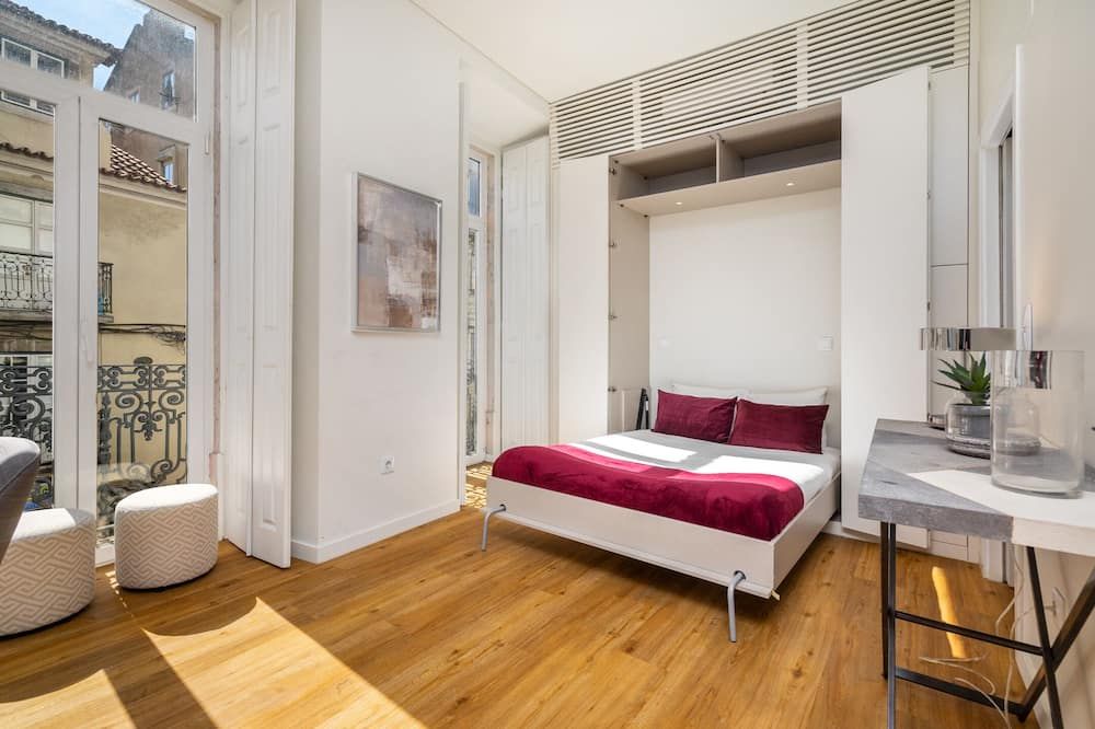 ألكانتارا بريميوم ستوديو - لشبونة - غرفة نوم