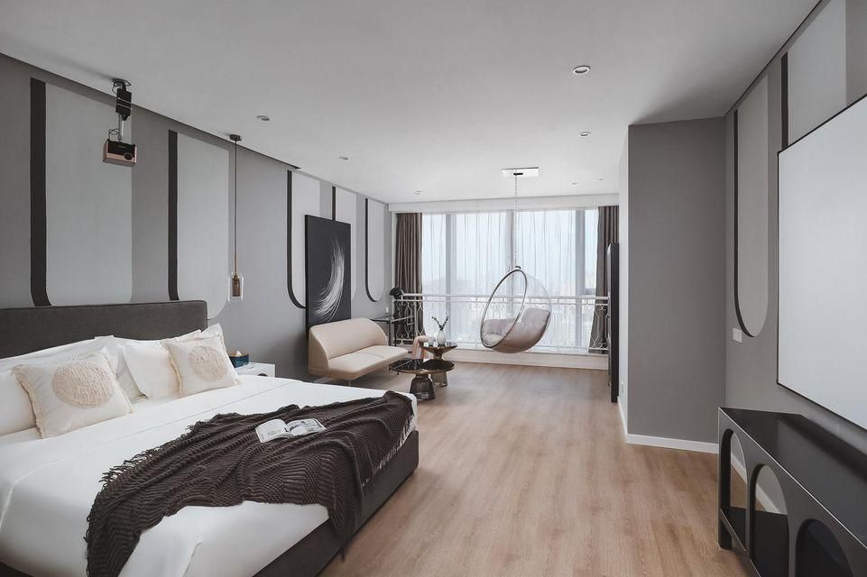 Suning Auraya Suites Nanjing - نانجينغ - غرفة نوم