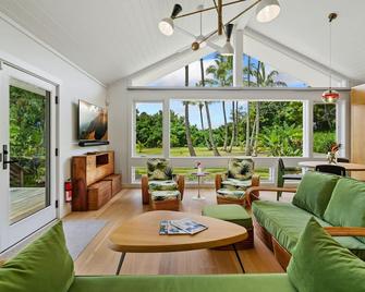 Coconut Hut home - Kilauea - Pokój dzienny