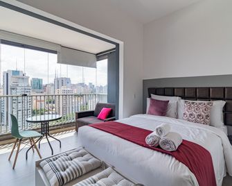 360 VN Vergueiro by Housi - סאו פאולו - חדר שינה