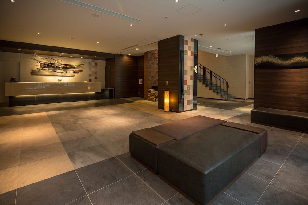 Lobby view of La'gent Stay Sapporo Odori