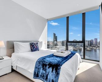 Melbourne Lifestyle Apartments - Best Views on Collins - Melbourne - Chambre