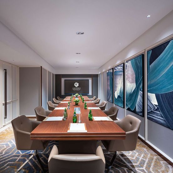 Conference room view of Sunworld Dynasty Hotel Beijing Wangfujing