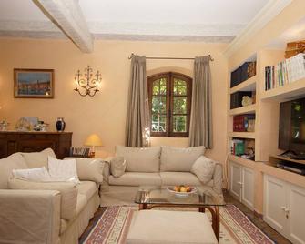 Townhouse with garden and pool - Saint-Tropez - Living room
