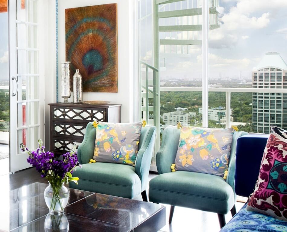 إم آي إيه لوكس بروبرتيز آت موتيني بارك كوندومينيوم - هوتل - ميامي - غرفة معيشة