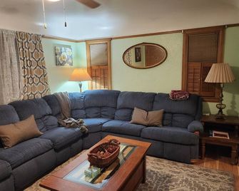 Charming 2-bedroom apartment with AC in vibrant Austin,Mn - Austin - Wohnzimmer