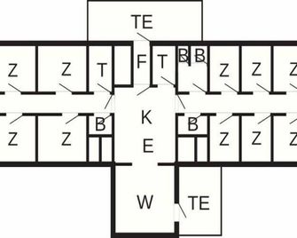 20 person holiday home in Herning-By Traum - Herning - Floorplan