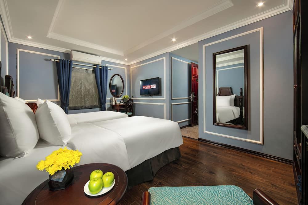 Romantique Hotel De Hanoi - Hanoi - Bedroom