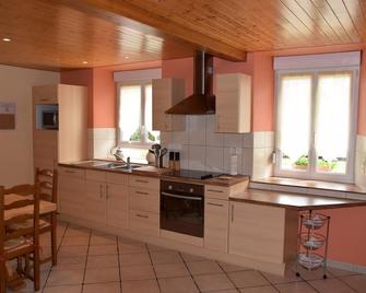 Large Rural Cottage La Source 3 Épis Any Comfort 118m2 - Sewen - Cocina
