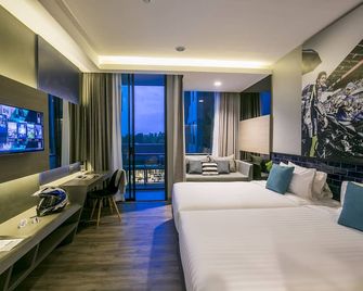 The Crystal Hotel Buriram - Buriram - Slaapkamer
