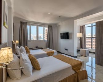 فندق غولدن تيوليب دار السلام سيتي سنتر - دار السلام - غرفة نوم