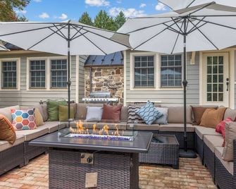 Historic luxury Forge mansion estate on the banks of French Creek. Pet friendly - Spring City - Patio