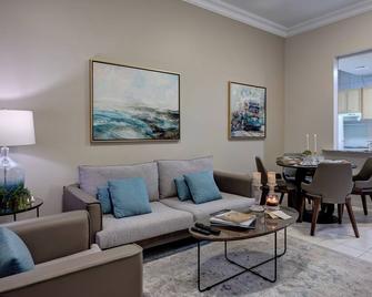 Al Nakheel Hotel Apartments Abu Dhabi - Abu Dabi - Sala de estar