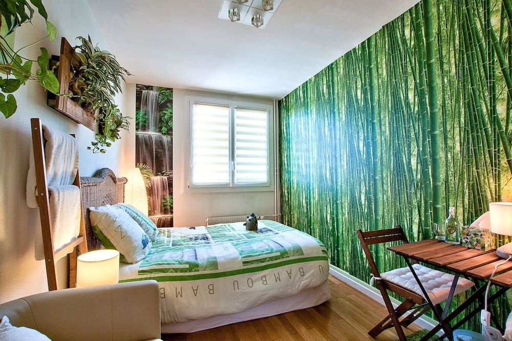 Naturalbnb - 5 Superbes Chambres D'hôtes Thémati - Villeurbanne - Schlafzimmer