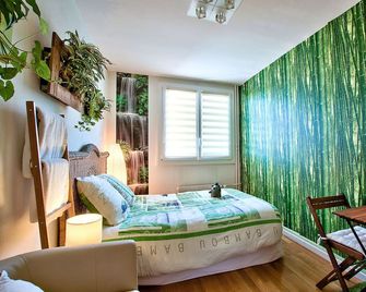 Naturalbnb - 5 Superbes Chambres D'hôtes Thémati - Villeurbanne - Schlafzimmer