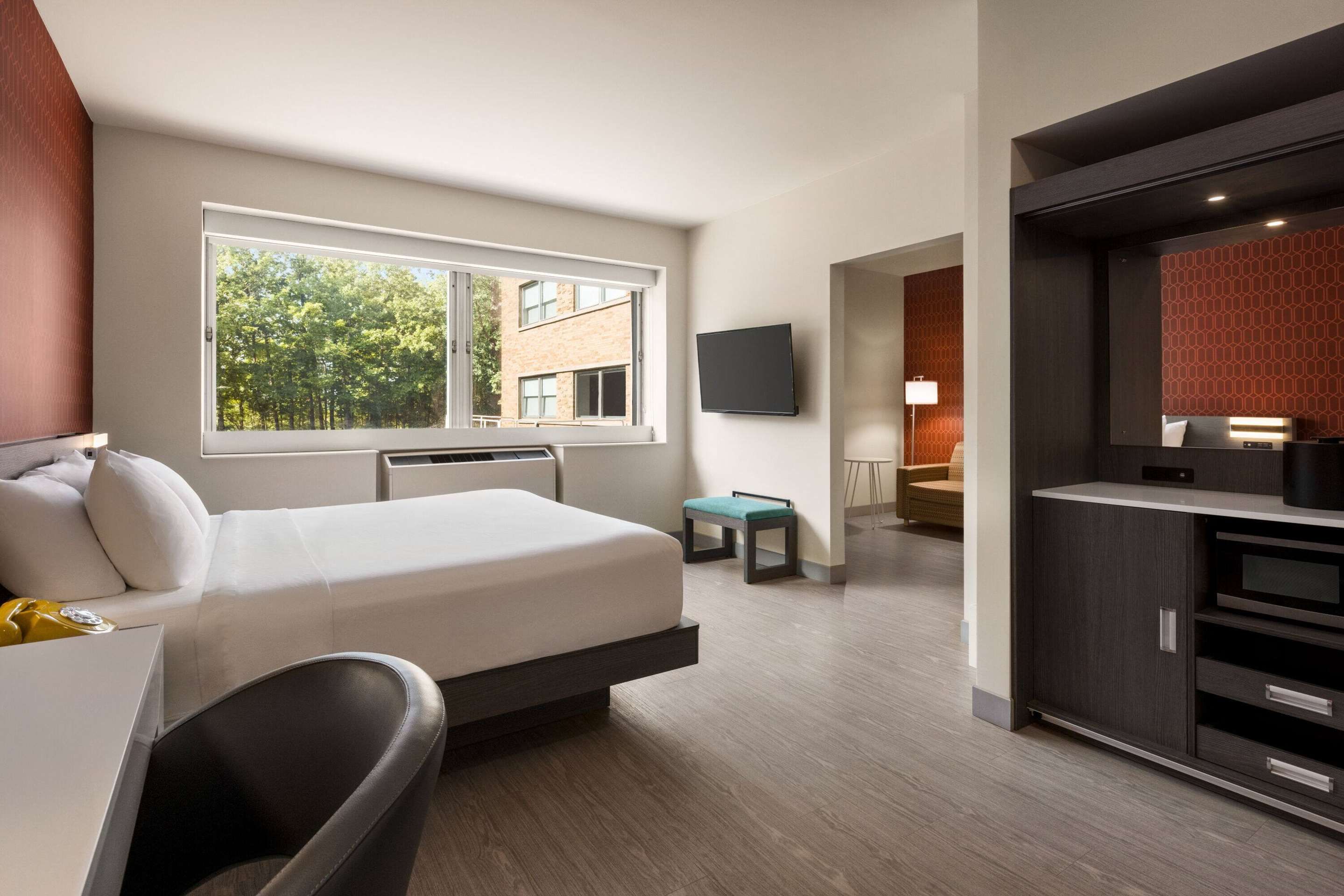 The Orbit Hotel, Trademark Collection by Wyndham - Fairview Park - Slaapkamer