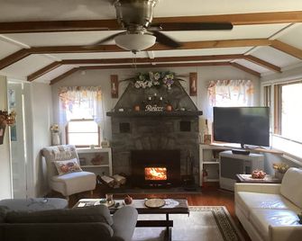 Warm welcoming cozy cottage in the woods - Smallwood - Living room