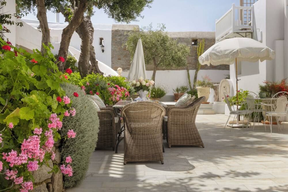 Despotiko Hotel - מיקונוס - פטיו