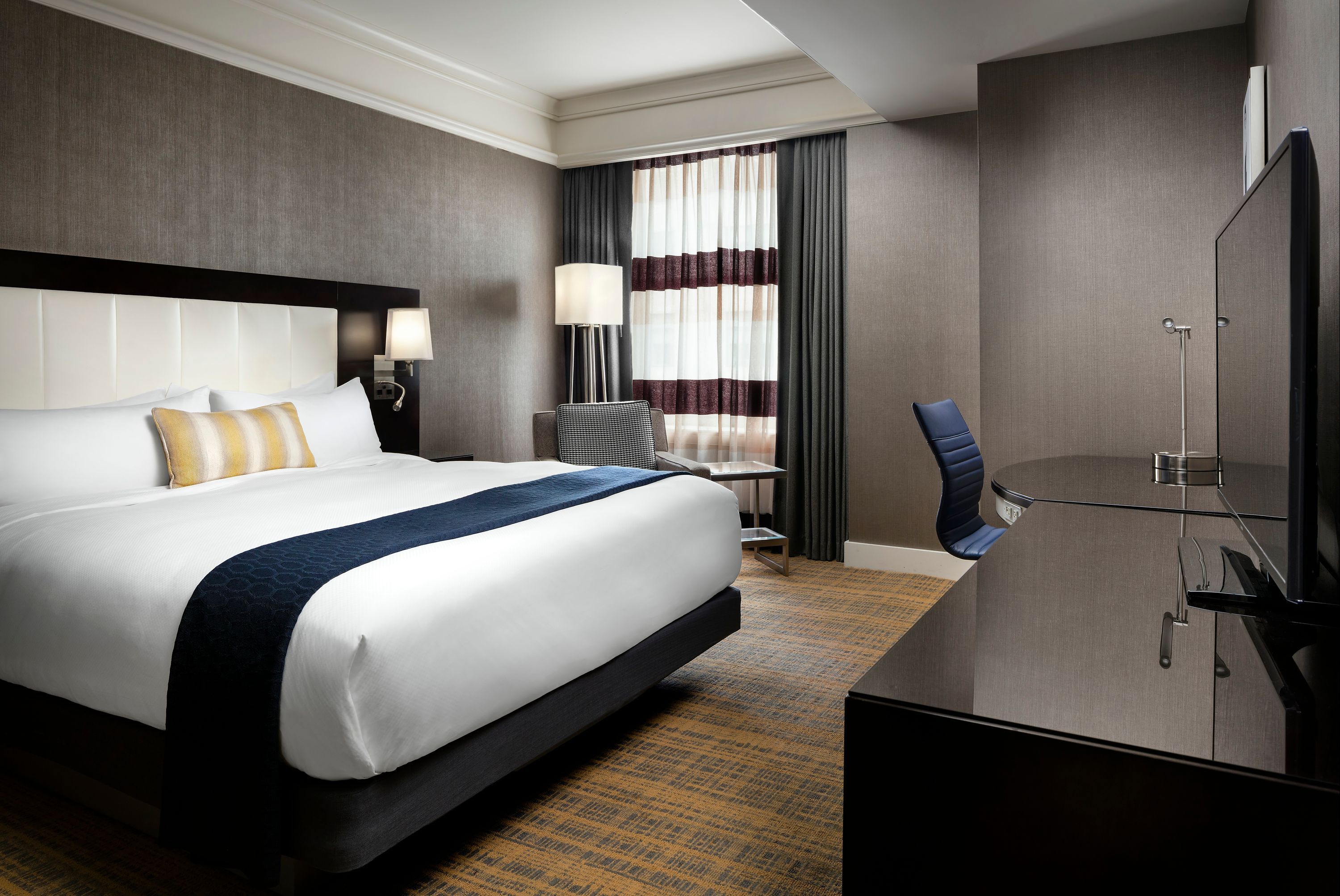 هوتل أكا باك باي - بوسطن - غرفة نوم