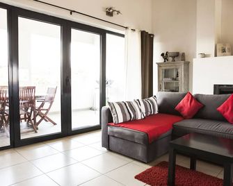 Lodging near Carcassonne in a vineyard organic view of the Pyrenees - Conques-sur-Orbiel - Salon