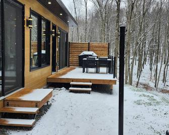 Saphir des Sources, Lac, spa, sauna et hammam - Brownsburg-Chatham - Hàng hiên