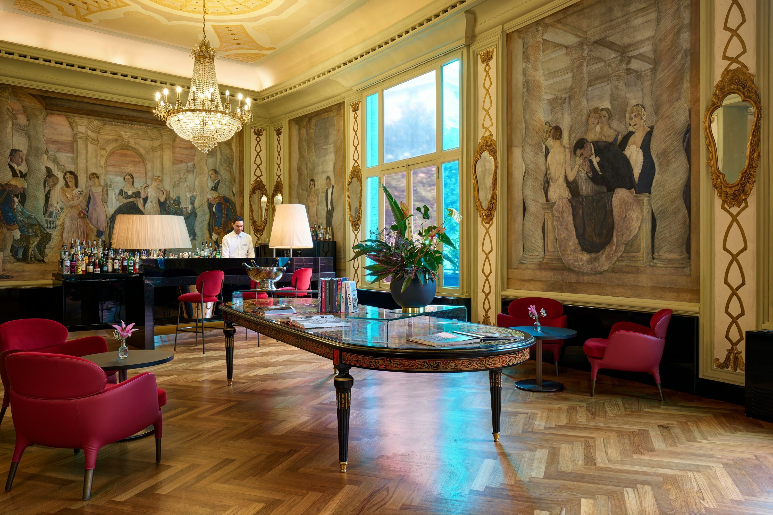 فندق غراند بالاس روما - روما - ردهة