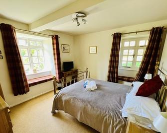 The Granary is a luxury apartment in the heart of the Yorkshire Dales. - Hawes - Schlafzimmer
