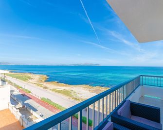 Boston - Apartment With Sea Views In Ca'n Picafort. Free Wifi - Can Picafort - Balcony