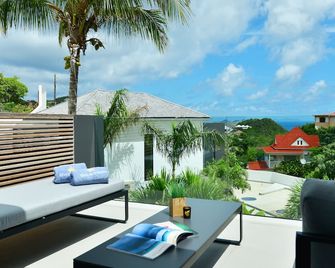 ريف دي سان بارث - Gustavia - شرفة مرصوفة