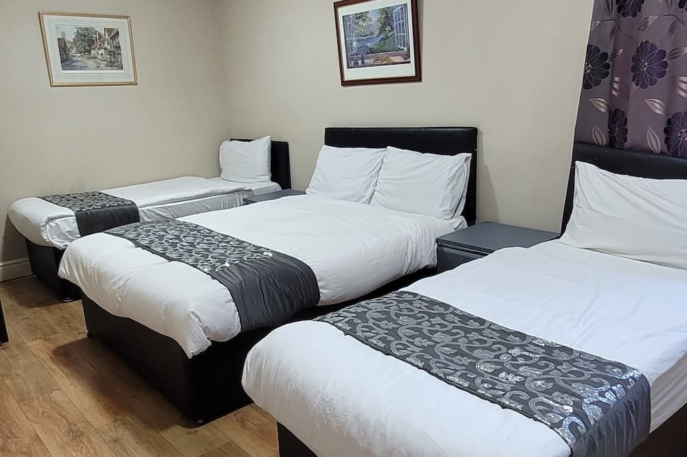 بارك كريسينت هوتل - مانشستر - غرفة نوم