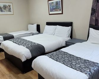 بارك كريسينت هوتل - مانشستر - غرفة نوم