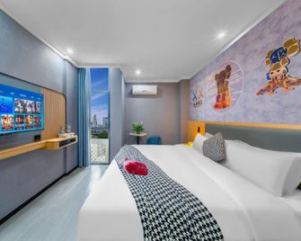 Xiya Light Residence Hotel (Trade Plaza Branch) - Yichun - Bedroom