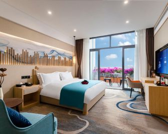 Yue Lan Li Hotel (Chengdu Kuanzhai Alley Branch) - Çengdu - Yatak Odası