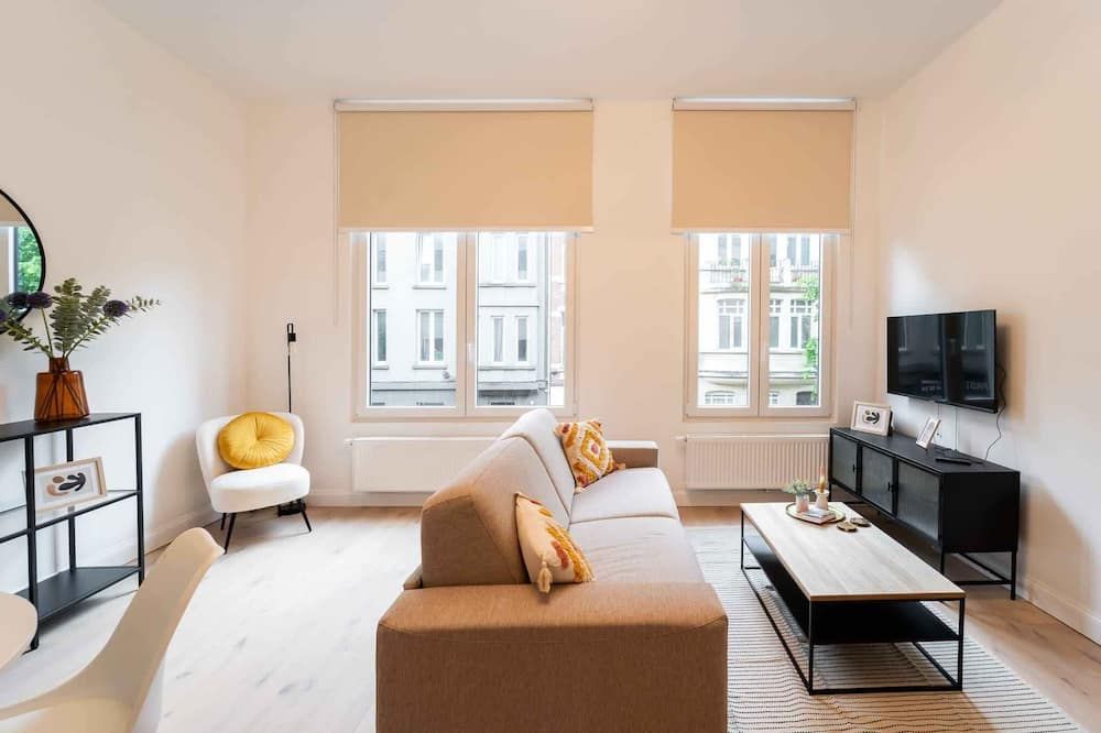 Stylish Antwerp Stay for 4 Guests - אנטוורפן - סלון