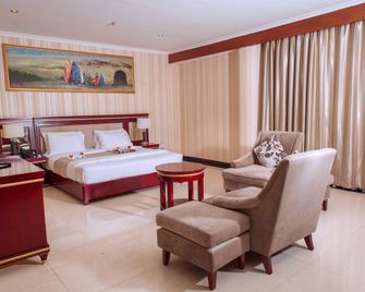 Peacock Hotel - דר א-סאלאם - חדר שינה